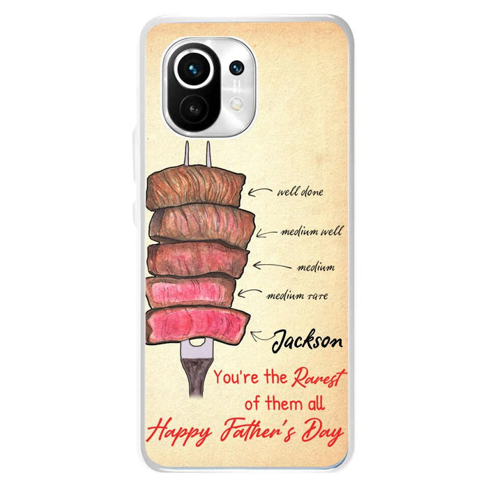 Custom Personalized Father's Day Phone Case - Gift Idea For Father's Day - You're The Rarest Of Them All - Cases For Oppo, Xiaomi & Huawei