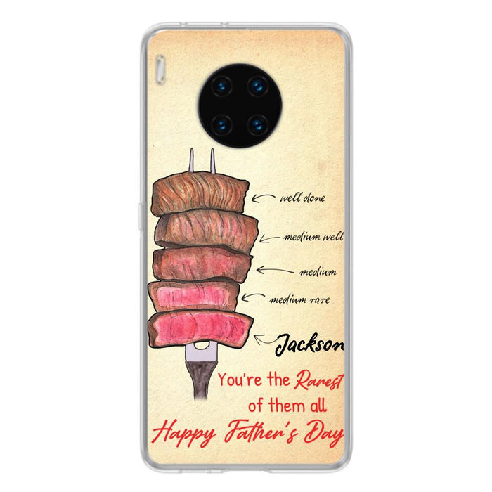 Custom Personalized Father's Day Phone Case - Gift Idea For Father's Day - You're The Rarest Of Them All - Cases For Oppo, Xiaomi & Huawei