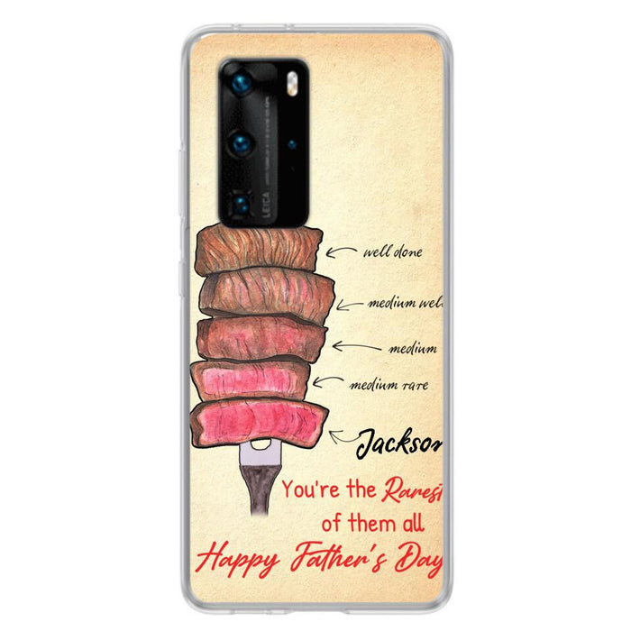 Custom Personalized Father's Day Phone Case - Gift Idea For Father's Day - You're The Rarest Of Them All - Cases For Oppo, Xiaomi & Huawei