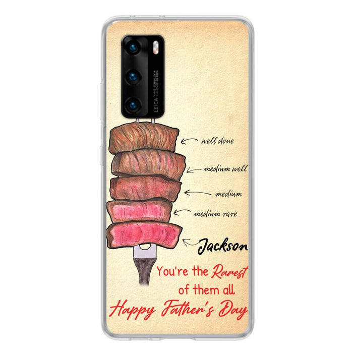 Custom Personalized Father's Day Phone Case - Gift Idea For Father's Day - You're The Rarest Of Them All - Cases For Oppo, Xiaomi & Huawei