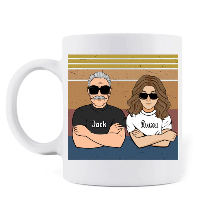 Custom Personalized Dear Bonus Dad Coffee Mug - Father's Day Gift Idea To Step Dad - Thanks For Being My Step Dad, Happy Father's Day