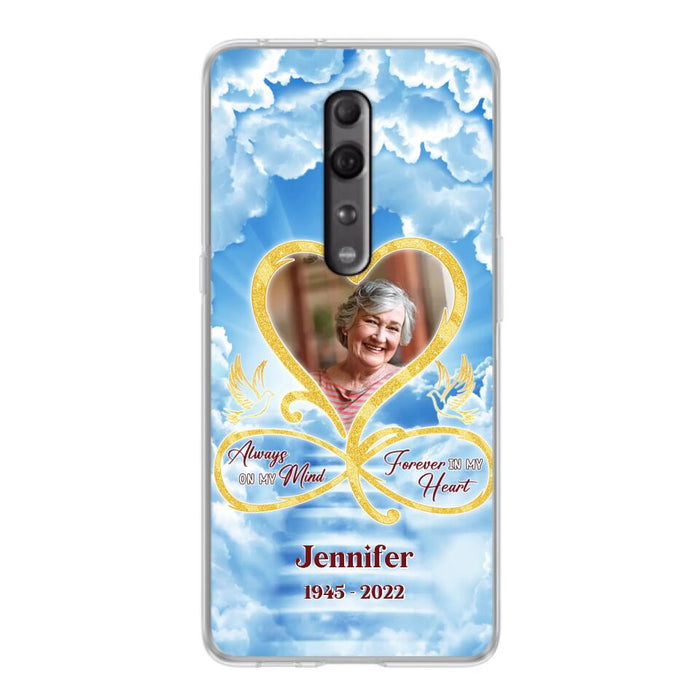 Custom Personalized Memorial Photo Phone Case - Memorial Gift Idea For Mother's Day/Father's Day - Always On My Mind Forever In My Heart - Case for Xiaomi/Huawei/Oppo