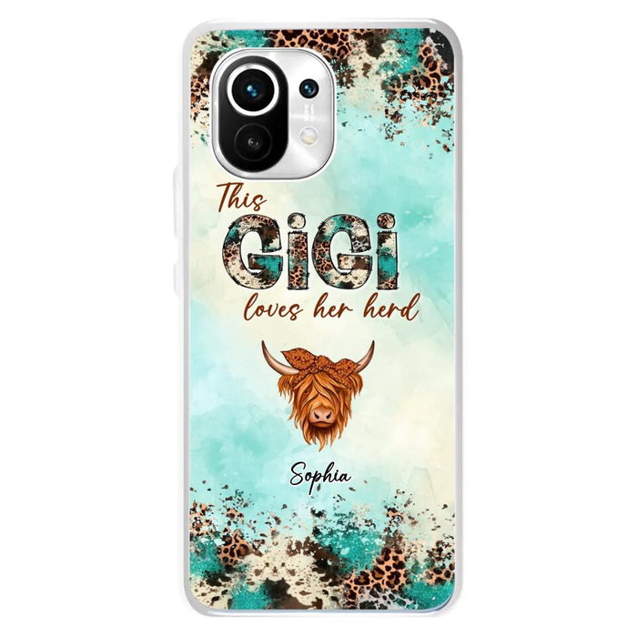 Custom Personalized This Gigi Love Her Herd Phone Case For Xiaomi/ Oppo/ Huawei - Mother's Day Gift Idea For Mom/ Grandma