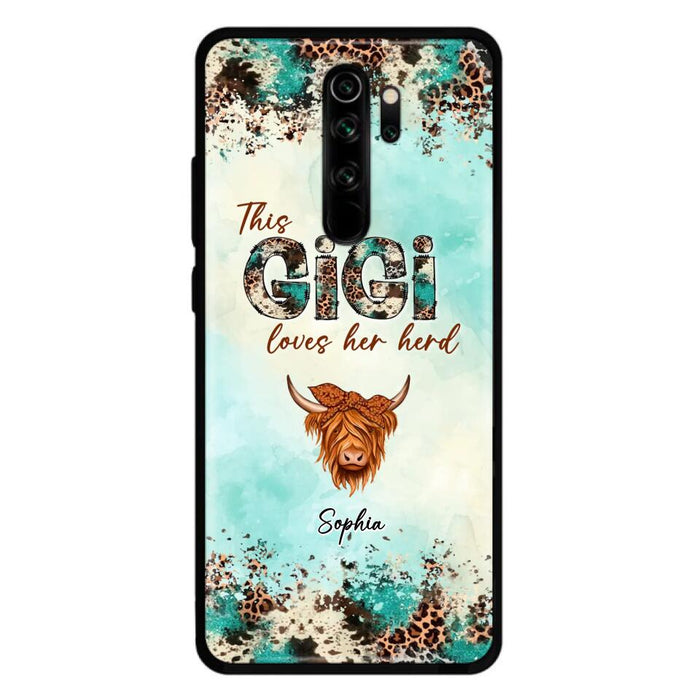 Custom Personalized This Gigi Love Her Herd Phone Case For Xiaomi/ Oppo/ Huawei - Mother's Day Gift Idea For Mom/ Grandma