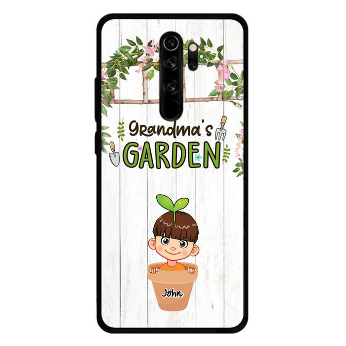 Custom Personalized Grandma's Garden Phone Case - Gift Idea For Grandma/ Mother's Day Gift - Up to 10 Kids - Case for Xiaomi/Oppo/Huawei