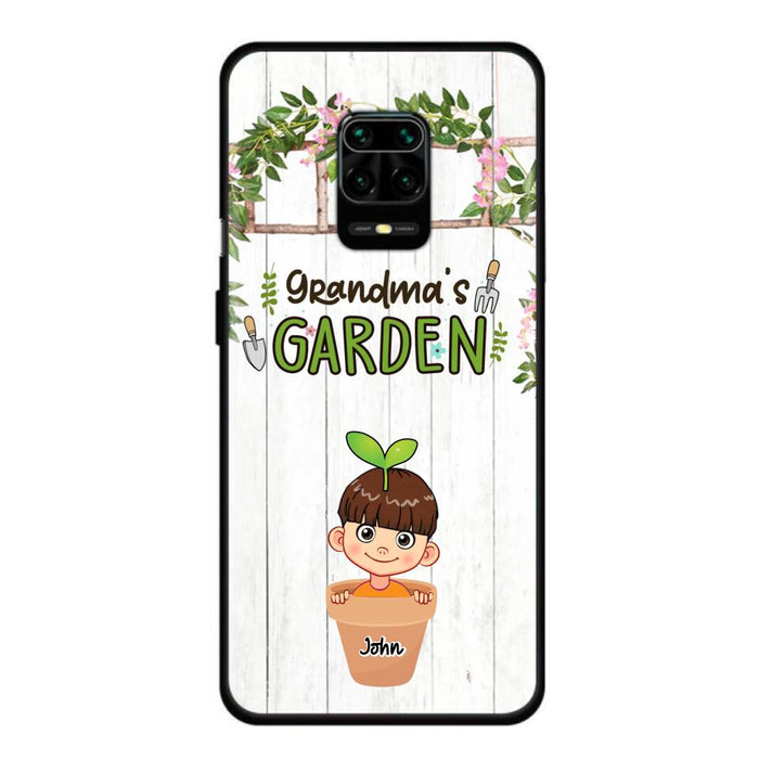 Custom Personalized Grandma's Garden Phone Case - Gift Idea For Grandma/ Mother's Day Gift - Up to 10 Kids - Case for Xiaomi/Oppo/Huawei