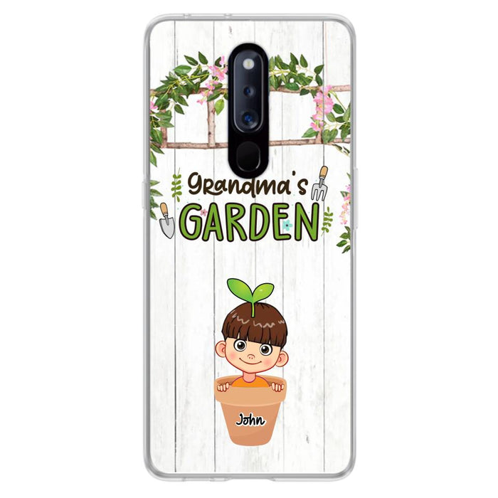 Custom Personalized Grandma's Garden Phone Case - Gift Idea For Grandma/ Mother's Day Gift - Up to 10 Kids - Case for Xiaomi/Oppo/Huawei