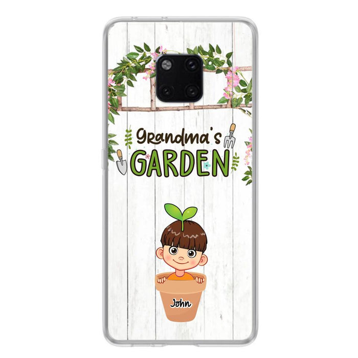 Custom Personalized Grandma's Garden Phone Case - Gift Idea For Grandma/ Mother's Day Gift - Up to 10 Kids - Case for Xiaomi/Oppo/Huawei