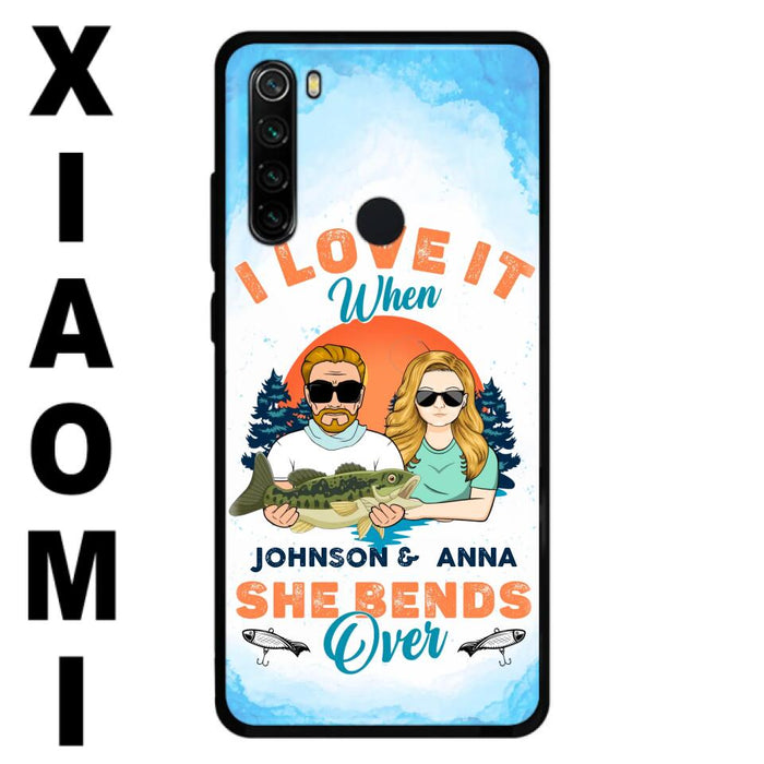 Custom Personalized Fishing Couple Phone Case - Gift Idea For Couple/ Gift To Him/ Her/ Fishing Lover - Case For Xiaomi/ Oppo/ Huawei