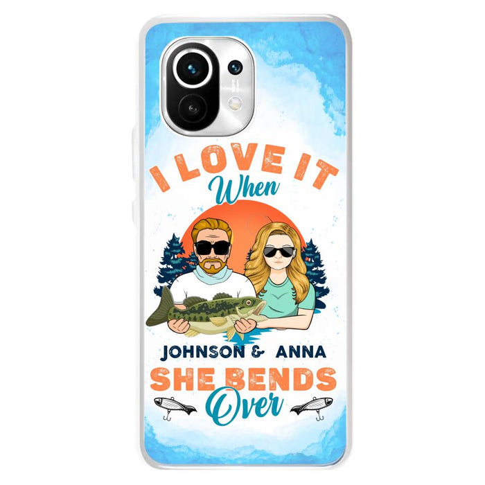 Custom Personalized Fishing Couple Phone Case - Gift Idea For Couple/ Gift To Him/ Her/ Fishing Lover - Case For Xiaomi/ Oppo/ Huawei