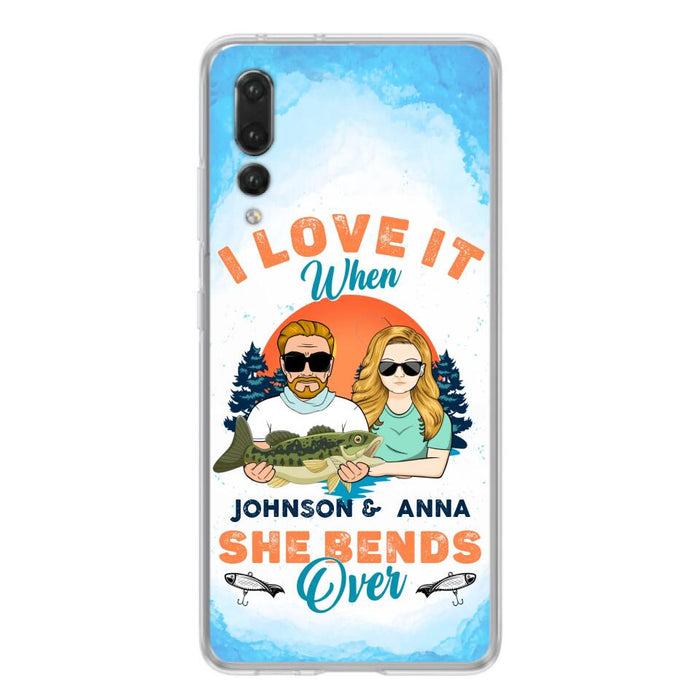 Custom Personalized Fishing Couple Phone Case - Gift Idea For Couple/ Gift To Him/ Her/ Fishing Lover - Case For Xiaomi/ Oppo/ Huawei