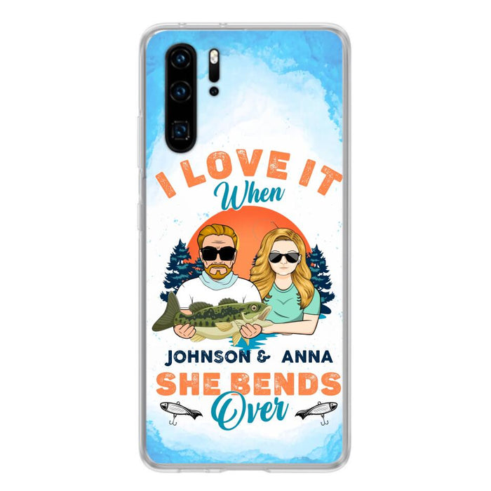 Custom Personalized Fishing Couple Phone Case - Gift Idea For Couple/ Gift To Him/ Her/ Fishing Lover - Case For Xiaomi/ Oppo/ Huawei