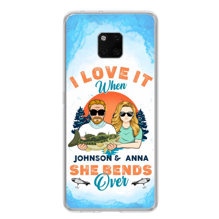 Custom Personalized Fishing Couple Phone Case - Gift Idea For Couple/ Gift To Him/ Her/ Fishing Lover - Case For Xiaomi/ Oppo/ Huawei