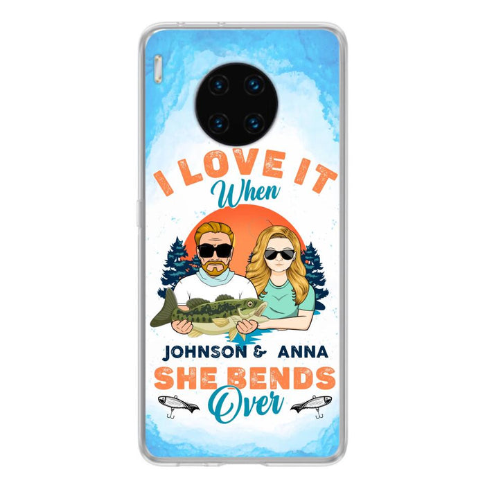 Custom Personalized Fishing Couple Phone Case - Gift Idea For Couple/ Gift To Him/ Her/ Fishing Lover - Case For Xiaomi/ Oppo/ Huawei