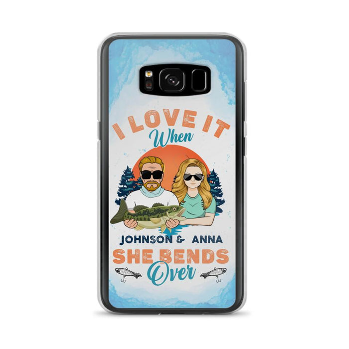 Custom Personalized Fishing Couple Phone Case - Gift Idea For Couple/ Gift To Him/ Her/ Fishing Lover  - Case For iPhone/Samsung