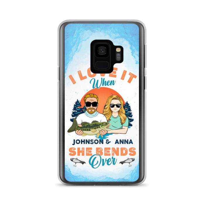 Custom Personalized Fishing Couple Phone Case - Gift Idea For Couple/ Gift To Him/ Her/ Fishing Lover  - Case For iPhone/Samsung