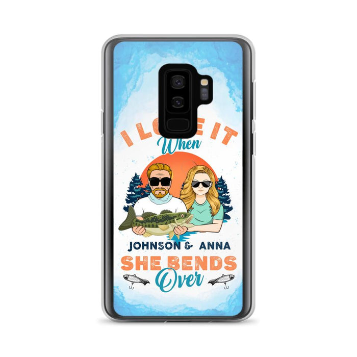 Custom Personalized Fishing Couple Phone Case - Gift Idea For Couple/ Gift To Him/ Her/ Fishing Lover  - Case For iPhone/Samsung