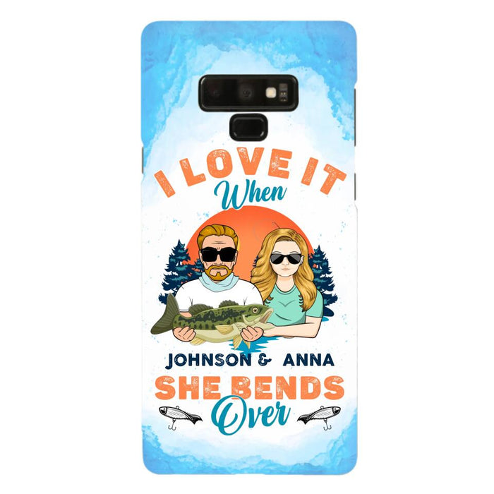 Custom Personalized Fishing Couple Phone Case - Gift Idea For Couple/ Gift To Him/ Her/ Fishing Lover  - Case For iPhone/Samsung