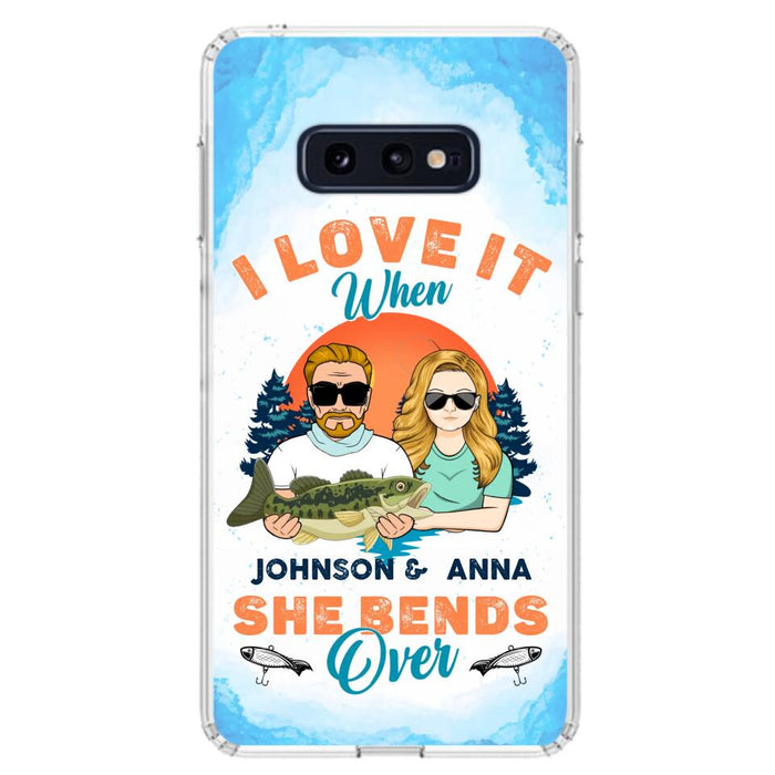 Custom Personalized Fishing Couple Phone Case - Gift Idea For Couple/ Gift To Him/ Her/ Fishing Lover  - Case For iPhone/Samsung