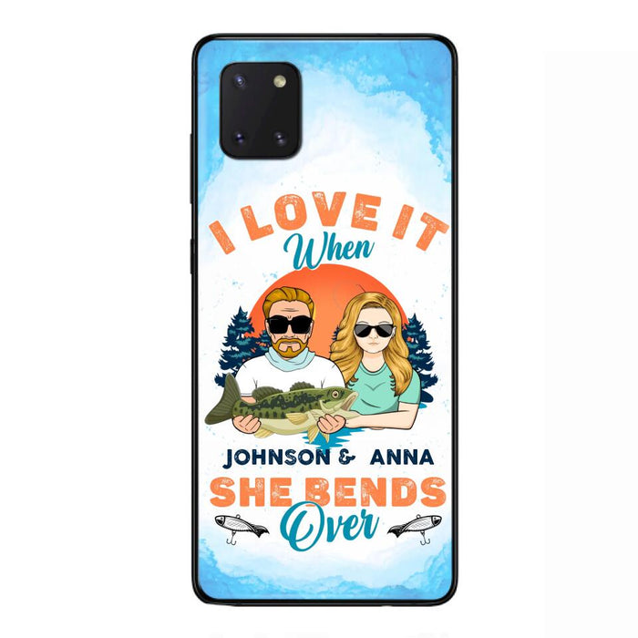 Custom Personalized Fishing Couple Phone Case - Gift Idea For Couple/ Gift To Him/ Her/ Fishing Lover  - Case For iPhone/Samsung