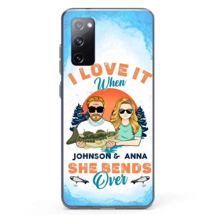 Custom Personalized Fishing Couple Phone Case - Gift Idea For Couple/ Gift To Him/ Her/ Fishing Lover  - Case For iPhone/Samsung