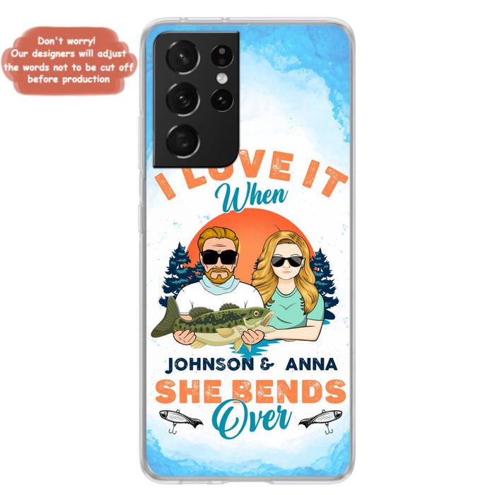 Custom Personalized Fishing Couple Phone Case - Gift Idea For Couple/ Gift To Him/ Her/ Fishing Lover  - Case For iPhone/Samsung