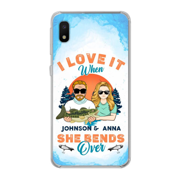 Custom Personalized Fishing Couple Phone Case - Gift Idea For Couple/ Gift To Him/ Her/ Fishing Lover  - Case For iPhone/Samsung