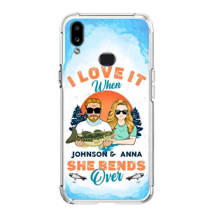 Custom Personalized Fishing Couple Phone Case - Gift Idea For Couple/ Gift To Him/ Her/ Fishing Lover  - Case For iPhone/Samsung