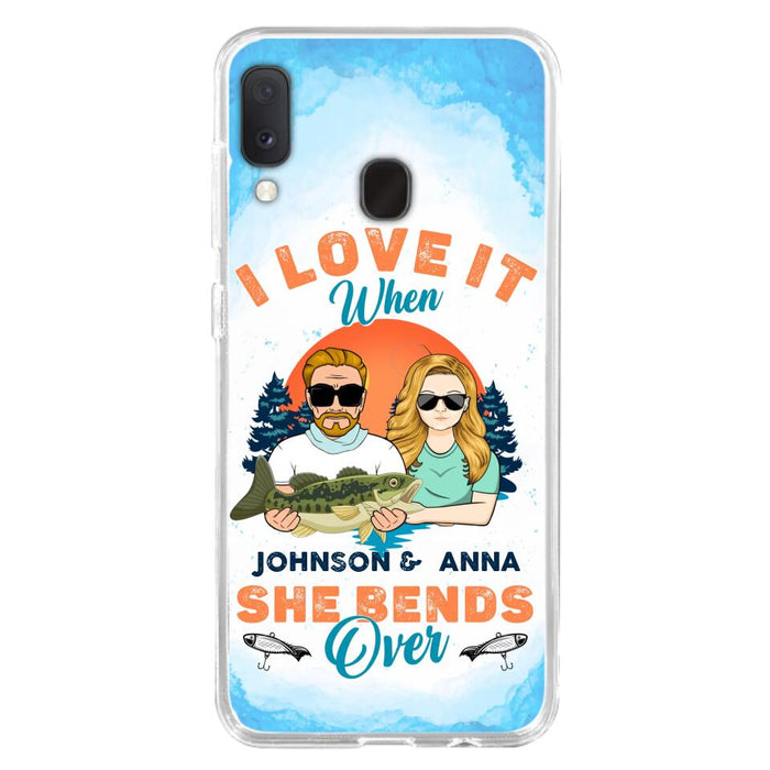 Custom Personalized Fishing Couple Phone Case - Gift Idea For Couple/ Gift To Him/ Her/ Fishing Lover  - Case For iPhone/Samsung