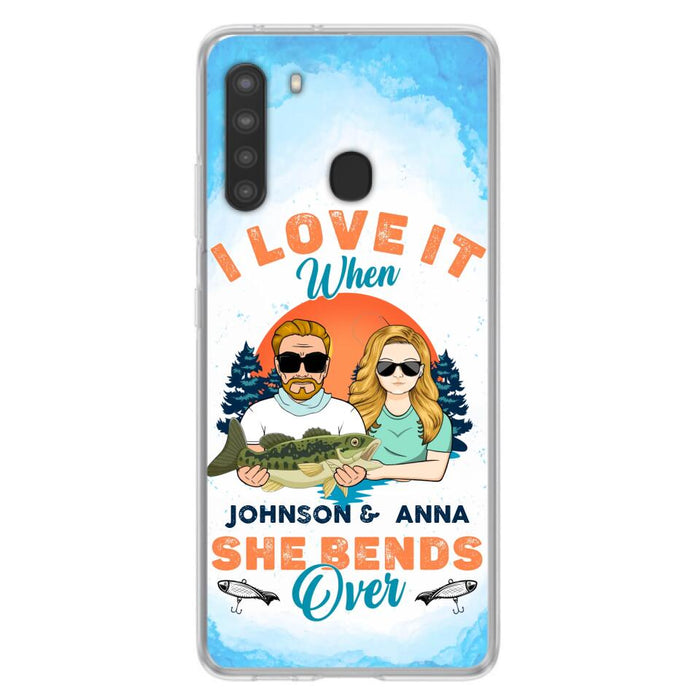 Custom Personalized Fishing Couple Phone Case - Gift Idea For Couple/ Gift To Him/ Her/ Fishing Lover  - Case For iPhone/Samsung