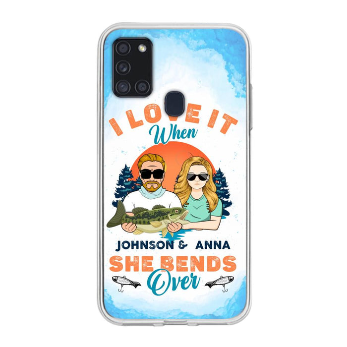 Custom Personalized Fishing Couple Phone Case - Gift Idea For Couple/ Gift To Him/ Her/ Fishing Lover  - Case For iPhone/Samsung