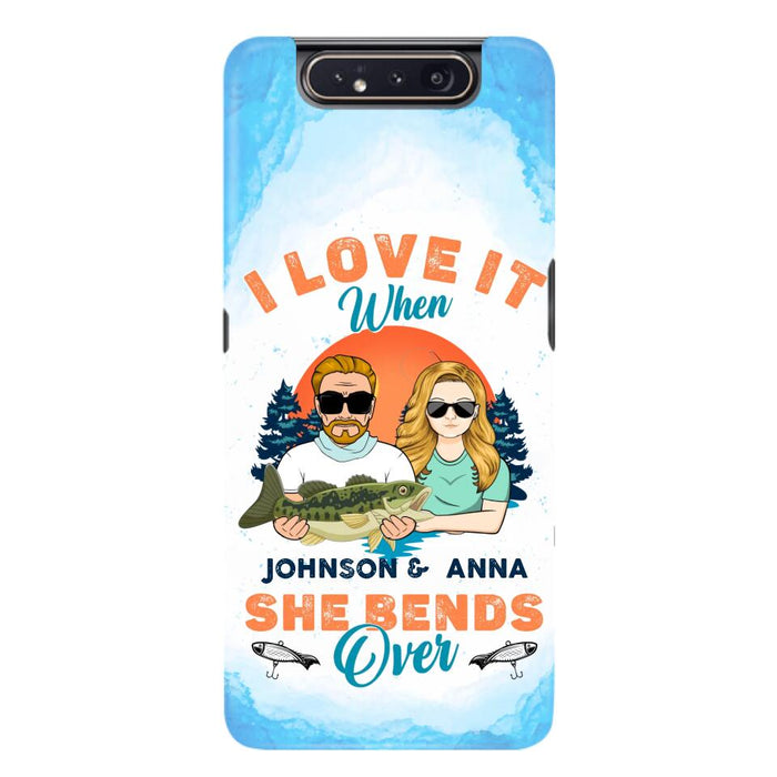 Custom Personalized Fishing Couple Phone Case - Gift Idea For Couple/ Gift To Him/ Her/ Fishing Lover  - Case For iPhone/Samsung