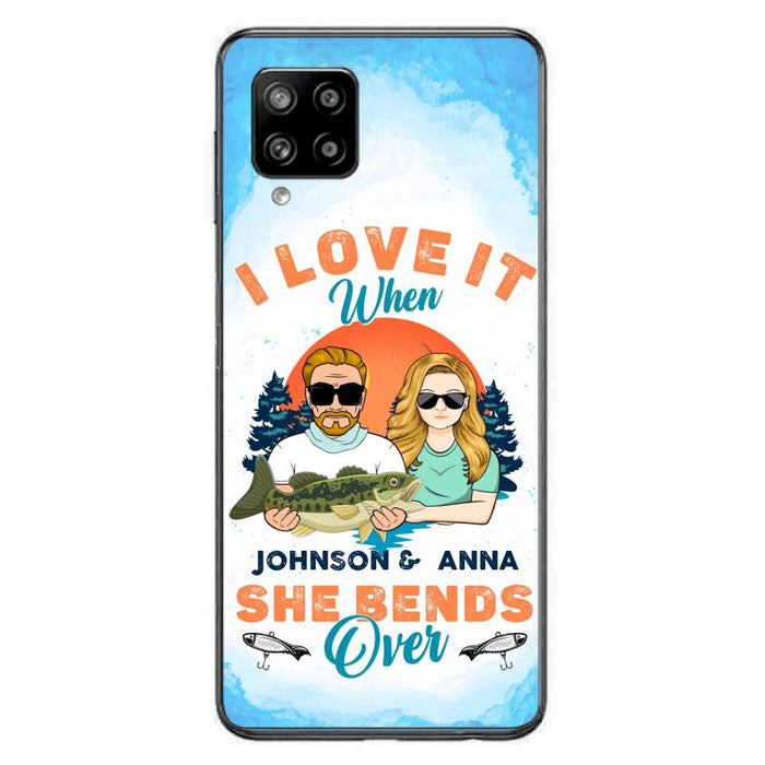 Custom Personalized Fishing Couple Phone Case - Gift Idea For Couple/ Gift To Him/ Her/ Fishing Lover  - Case For iPhone/Samsung