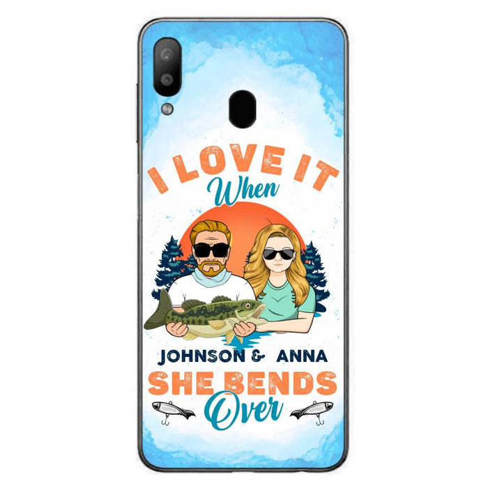 Custom Personalized Fishing Couple Phone Case - Gift Idea For Couple/ Gift To Him/ Her/ Fishing Lover  - Case For iPhone/Samsung