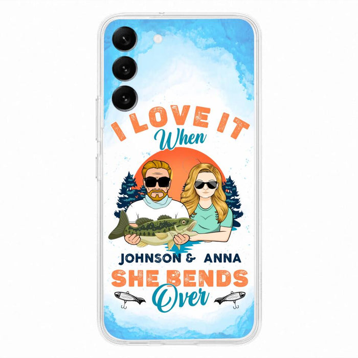 Custom Personalized Fishing Couple Phone Case - Gift Idea For Couple/ Gift To Him/ Her/ Fishing Lover  - Case For iPhone/Samsung