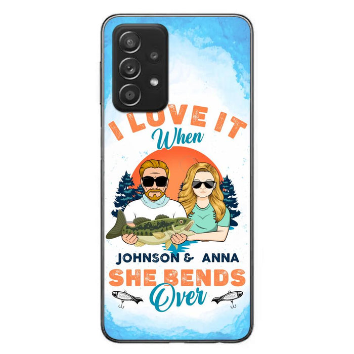 Custom Personalized Fishing Couple Phone Case - Gift Idea For Couple/ Gift To Him/ Her/ Fishing Lover  - Case For iPhone/Samsung