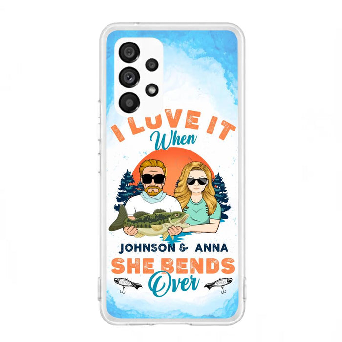 Custom Personalized Fishing Couple Phone Case - Gift Idea For Couple/ Gift To Him/ Her/ Fishing Lover  - Case For iPhone/Samsung