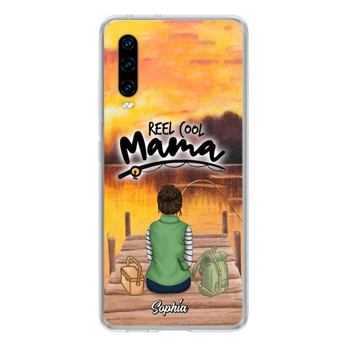 Custom Personalized Fishing Mom Phone Case - Mother's Day Gift Idea For Fishing Lovers - Reel Cool Mama - Case for Xiaomi/Huawei/Oppo