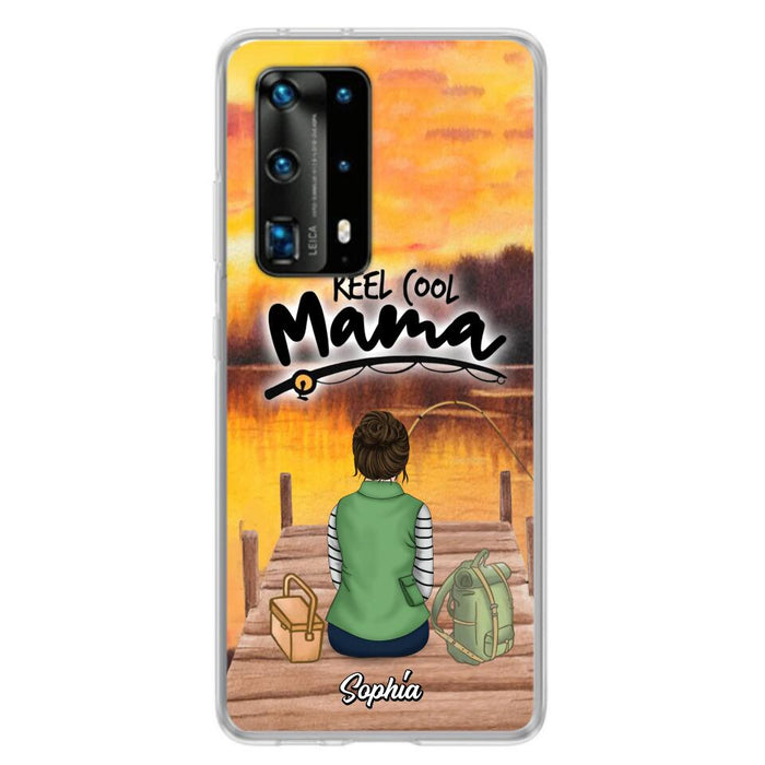 Custom Personalized Fishing Mom Phone Case - Mother's Day Gift Idea For Fishing Lovers - Reel Cool Mama - Case for Xiaomi/Huawei/Oppo