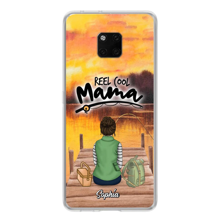 Custom Personalized Fishing Mom Phone Case - Mother's Day Gift Idea For Fishing Lovers - Reel Cool Mama - Case for Xiaomi/Huawei/Oppo