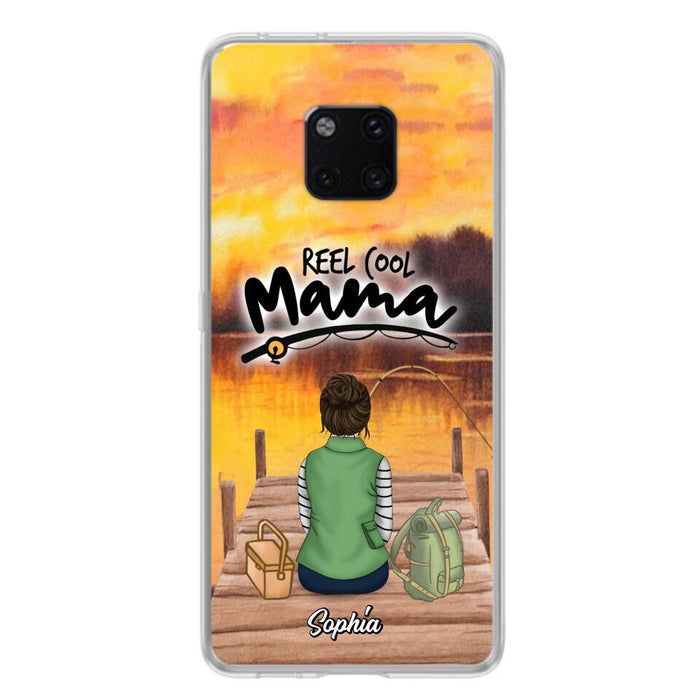 Custom Personalized Fishing Mom Phone Case - Mother's Day Gift Idea For Fishing Lovers - Reel Cool Mama - Case for Xiaomi/Huawei/Oppo