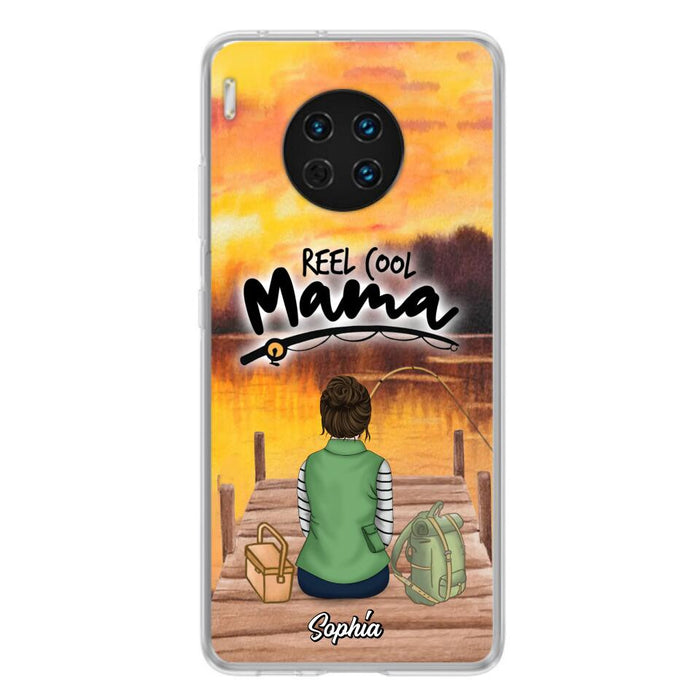 Custom Personalized Fishing Mom Phone Case - Mother's Day Gift Idea For Fishing Lovers - Reel Cool Mama - Case for Xiaomi/Huawei/Oppo