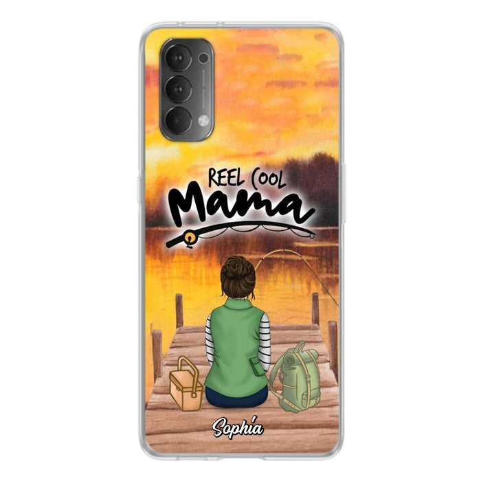 Custom Personalized Fishing Mom Phone Case - Mother's Day Gift Idea For Fishing Lovers - Reel Cool Mama - Case for Xiaomi/Huawei/Oppo