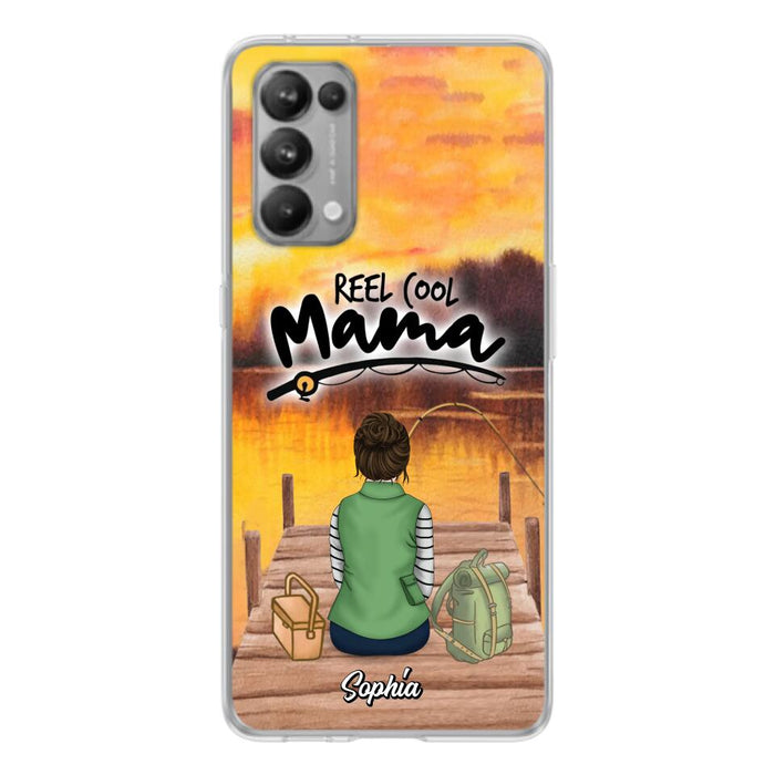 Custom Personalized Fishing Mom Phone Case - Mother's Day Gift Idea For Fishing Lovers - Reel Cool Mama - Case for Xiaomi/Huawei/Oppo