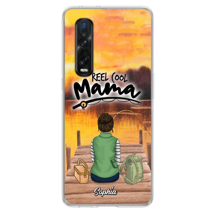 Custom Personalized Fishing Mom Phone Case - Mother's Day Gift Idea For Fishing Lovers - Reel Cool Mama - Case for Xiaomi/Huawei/Oppo