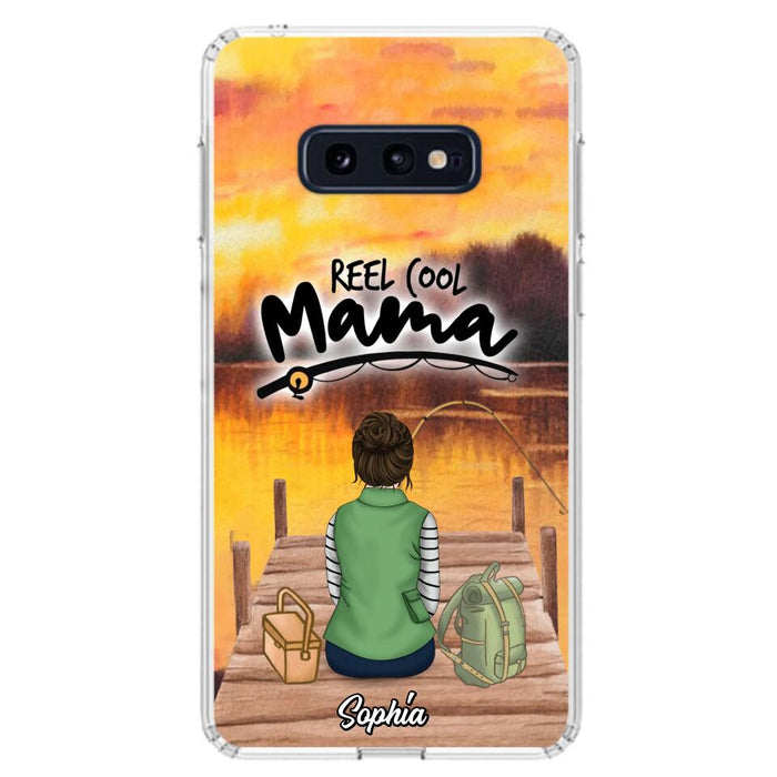 Custom Personalized Fishing Mom Phone Case - Mother's Day Gift Idea For Fishing Lovers - Reel Cool Mama - Case for iPhone/Samsung