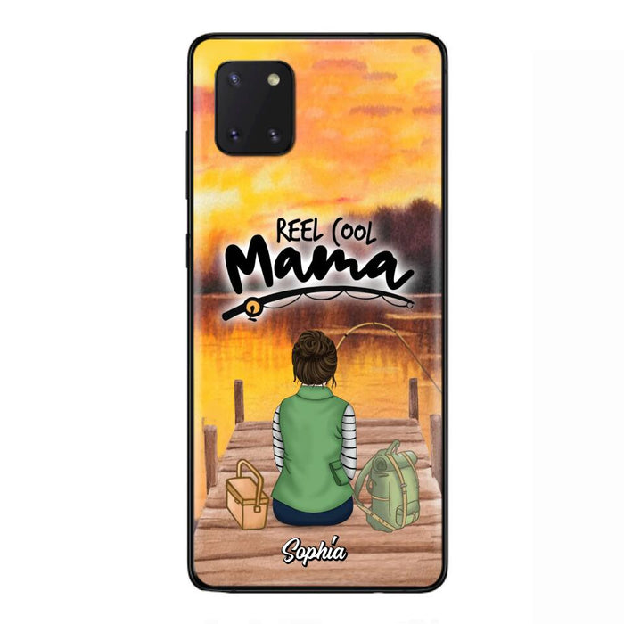 Custom Personalized Fishing Mom Phone Case - Mother's Day Gift Idea For Fishing Lovers - Reel Cool Mama - Case for iPhone/Samsung