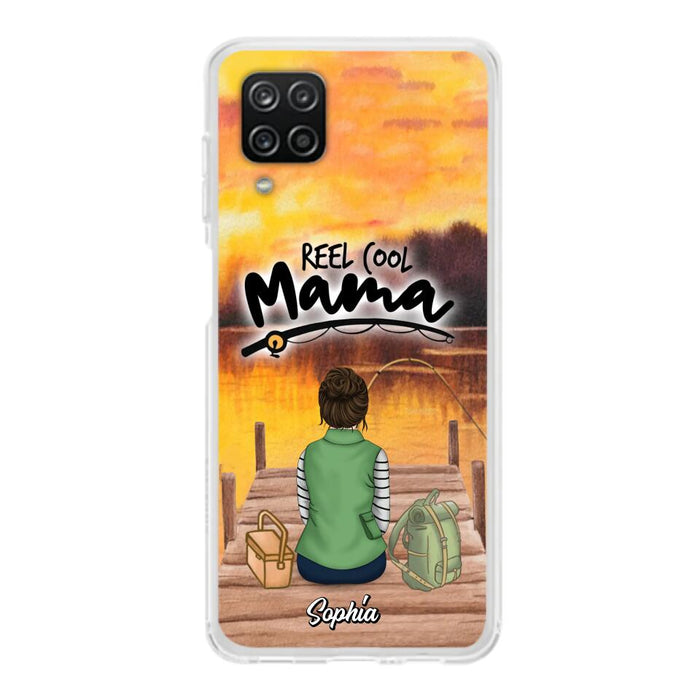 Custom Personalized Fishing Mom Phone Case - Mother's Day Gift Idea For Fishing Lovers - Reel Cool Mama - Case for iPhone/Samsung