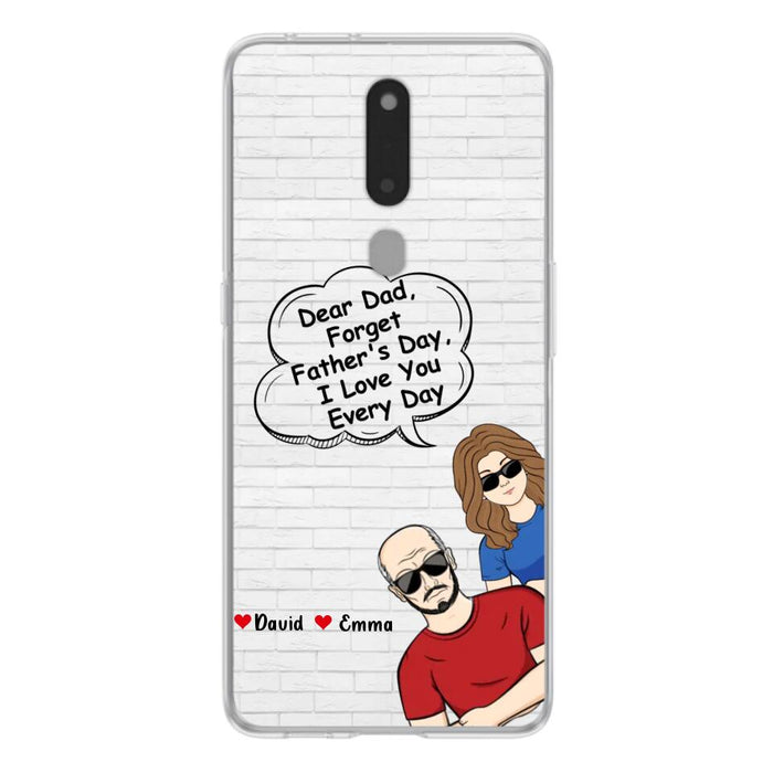 Custom Personalized Dear Mom/Dad Phone Case For Xiaomi/ Oppo/ Huawei - Gift Idea For Father's Day/Mother's Day/Dad/ Mom - Dear Dad, Forget Father's Day We Love You Every Day