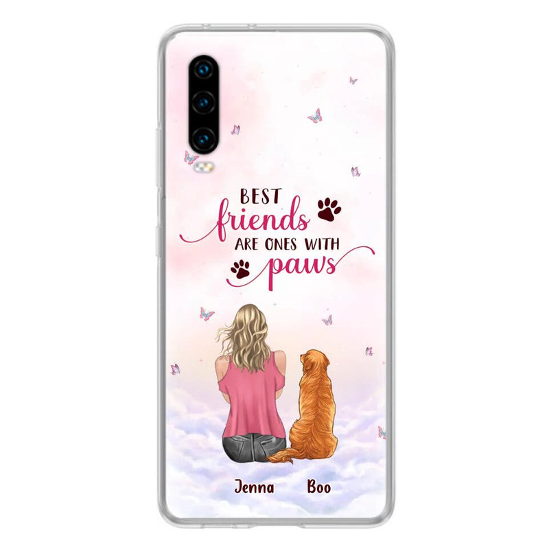 Personalized Dog Mom Phone Case - Up to 5 Dogs - Mother's Day Gift Idea For Dog Lovers - Best Friends Are Ones With Paws - Xiaomi/Oppo/Huawei